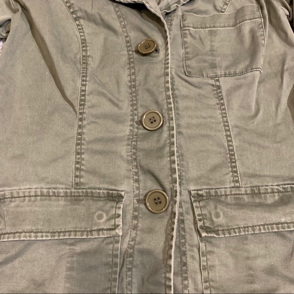 Z. Cavaricci Vintage Olive Green Utility Jacket - Picture 6 of 10